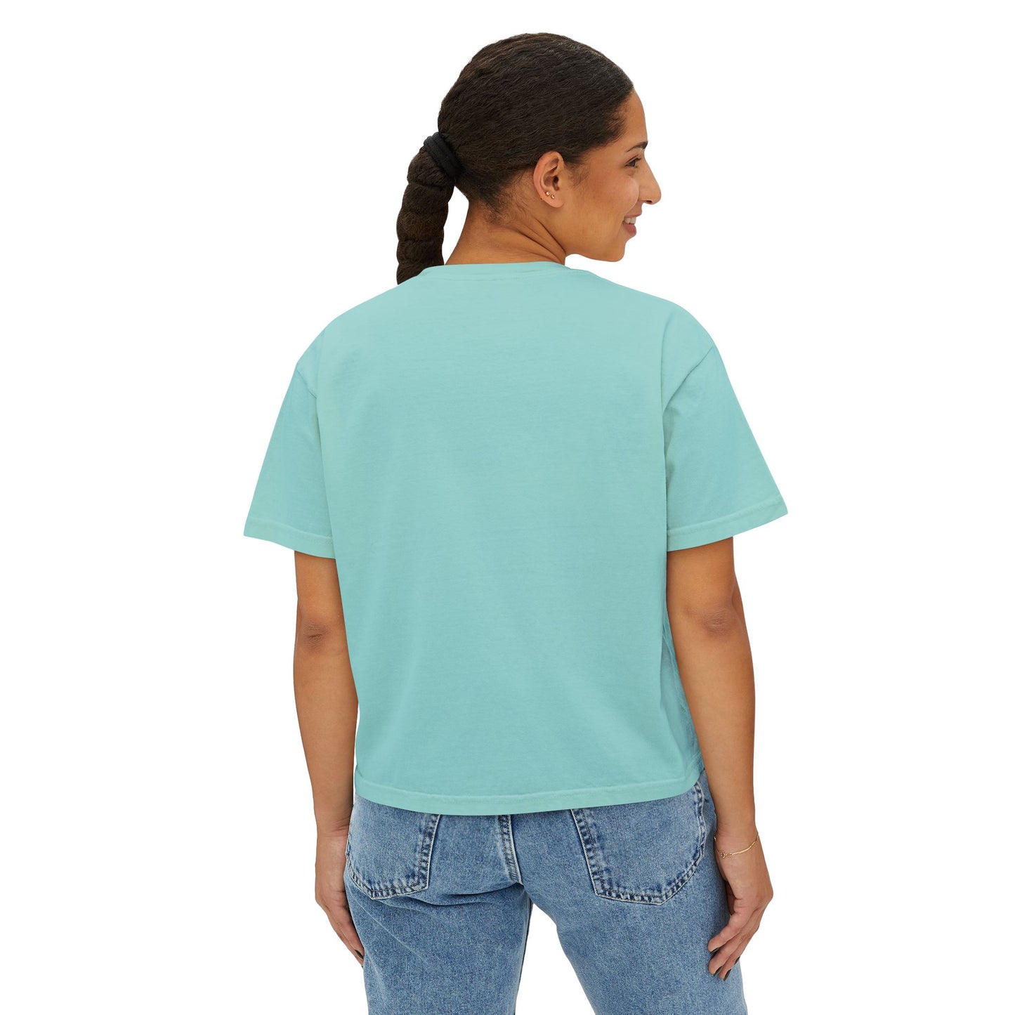 Chic Women's Boxy Tee - Casual Comfort, Perfect for Everyday Wear, Gifts for Friends, Birthday Present, Summer Wardrobe Essential