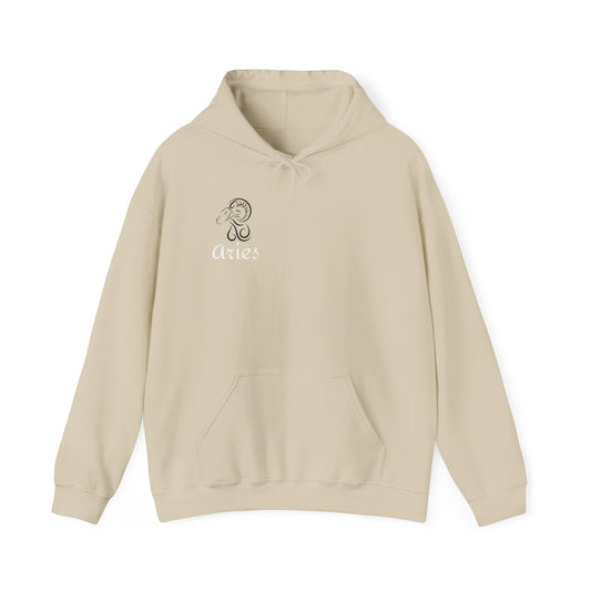 Astrological Aries Hoodie - Cozy Unisex Hoodie for Astrology Lovers, Star Sign Clothing