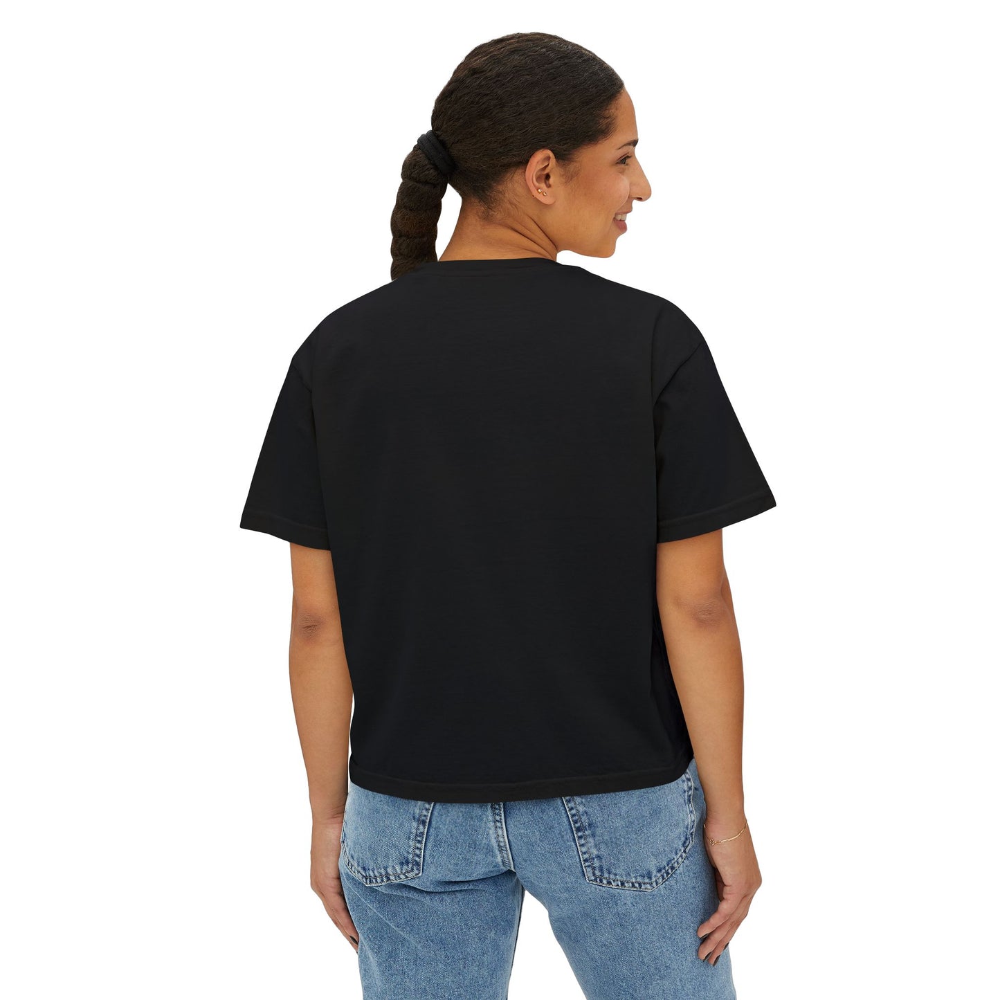 Chic Women's Boxy Tee - Casual Comfort, Perfect for Everyday Wear, Gifts for Friends, Birthday Present, Summer Wardrobe Essential